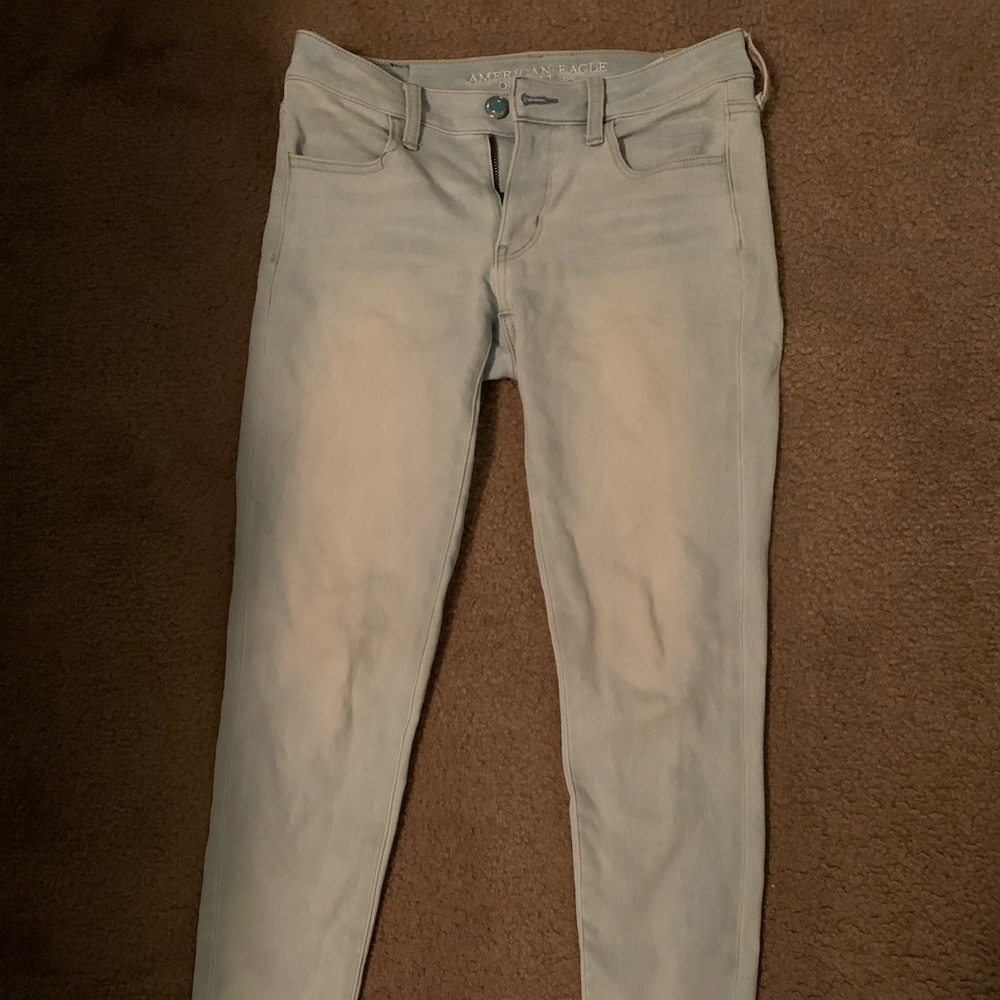 american eagle super stretch jeggings